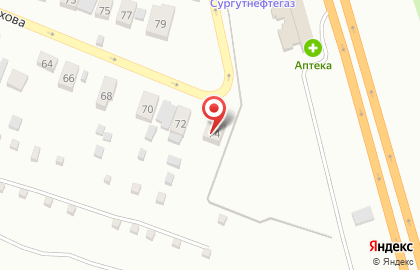 Автостоянка в Твери на карте