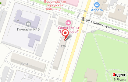 Магазин Продукты на улице Ленинградской на карте