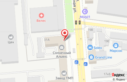 Компания Геракл в Коминтерновском районе на карте