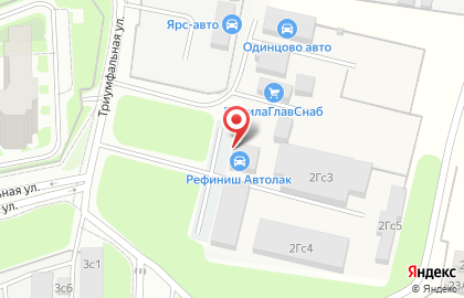 Рефиниш Автолак на карте