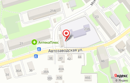 Русалочка на Автозаводской улице на карте