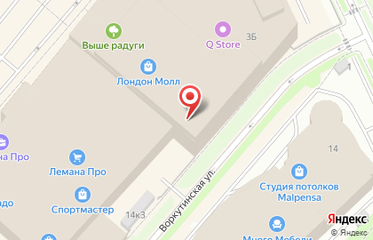 Магазин женской одежды Incity на проспекте Большевиков на карте