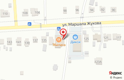 Магазин у дома Бристоль в Москве на карте
