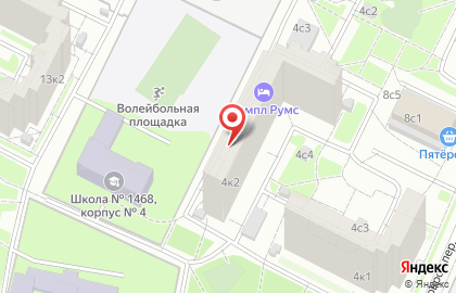 Общественный пункт охраны порядка в переулке Коврова на карте