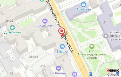 Райжилобмен Петроградского района, ГБУ Горжилобмен на карте