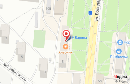 Камея на улице Володарского на карте