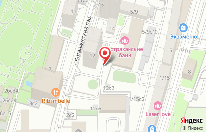 Архитектурный, ЖСК на карте