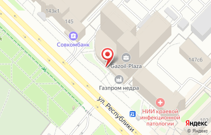 Кофейня Avenю в БЦ Gazoil-Plaza на карте