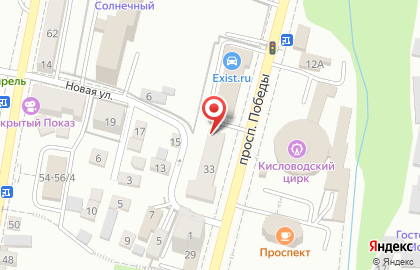 Сервисный центр Стинол на проспекте Победы на карте