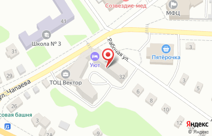 Гостиница Уют в Нижнем Новгороде на карте