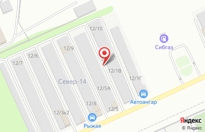 СТО №1 на улице Энтузиастов на карте