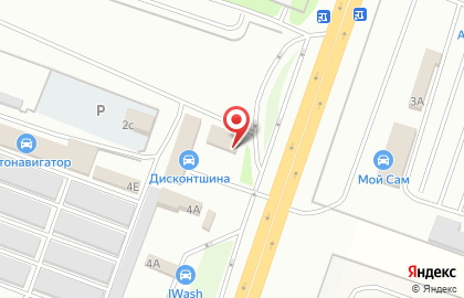 Торговая компания Европарт в Ленинском районе на карте