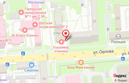 Салон офисной мебели Феликс в Ленинском районе на карте