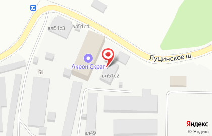 Компания по продаже поддонов на карте