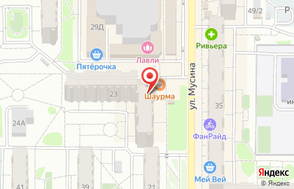Лавка сувениров из Индии на карте