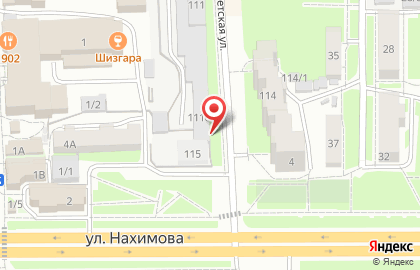 15 Дюймов на улице Нахимова на карте