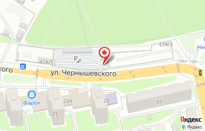 Автостоянка в Брянске на карте
