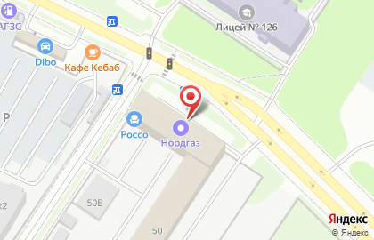 Тинэкс на карте