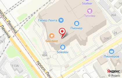 Yota в Барнауле на карте