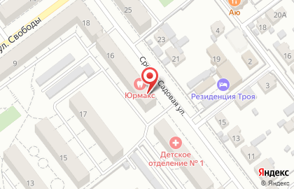 Производитель насосного оборудования Грундфос на Средне-Садовой улице на карте