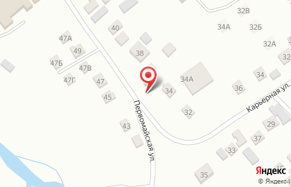 Участковый пункт полиции Отдела полиции №7 УВД по г. Барнаулу на Первомайской улице на карте
