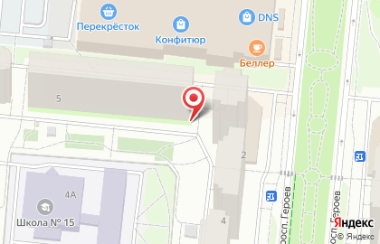 Альянс в Железнодорожном на карте