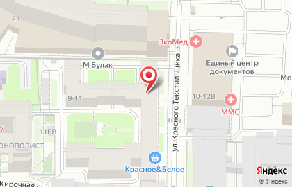 Пир-Пирожок на улице Красного Текстильщика на карте