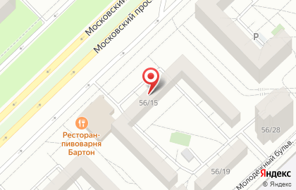 Стоматологическая клиника АСстом на Московском проспекте на карте