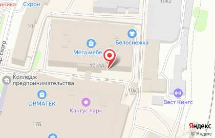 Мебельная компания Фаворит на улице Мусоргского на карте