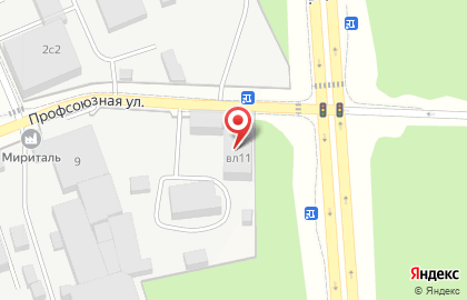 Строй Гарант на Профсоюзной улице на карте