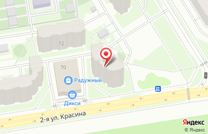 Салон-парикмахерская Облик в Твери на карте