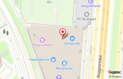 Магазин Кантата в Москве на карте
