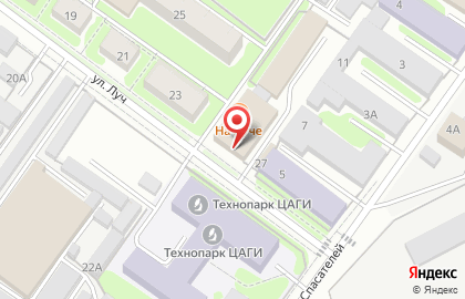 Хостел Луч в Жуковском на карте