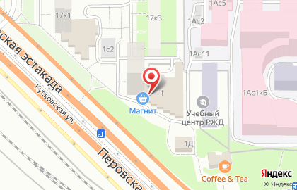Гипермаркет Магнит в Москве на карте