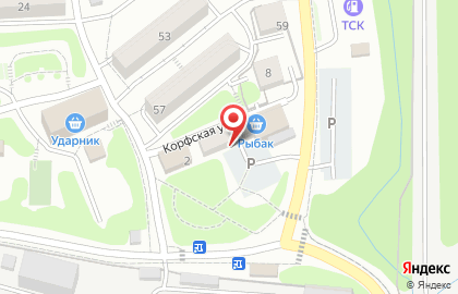 Детский клуб Кораблик в Петропавловске-Камчатском на карте