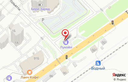 АЗС Лукойл на Транспортной улице, 91а на карте