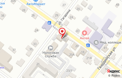 Валуйская межрайонная прокуратура на карте