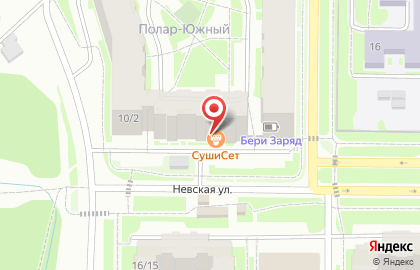 Суши-бар Суши-Сет в Санкт-Петербурге на карте