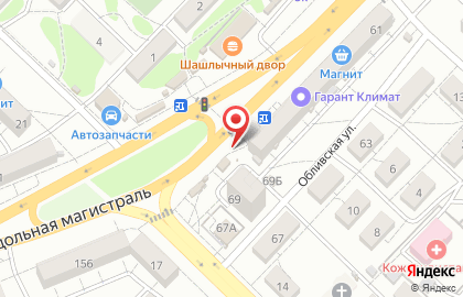 Киоск по продаже хлебобулочных изделий на Ополченской улице на карте