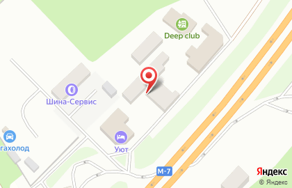 Гостинично-туристический комплекс Уют на карте