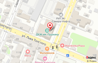 Танцевальная студия Кредо dance на улице Льва Толстого на карте