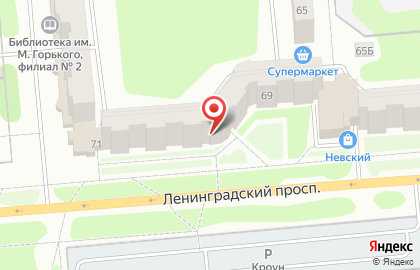 Детская школа искусств им. М.П. Мусоргского на карте