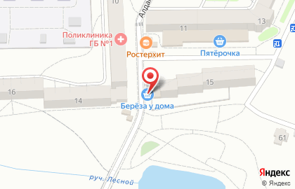 Магазин в Калининграде на карте
