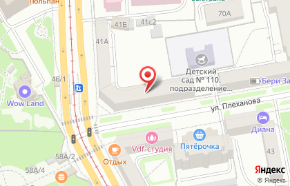 Магнит Маркет в Челябинске на карте