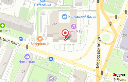 Эстрадная студия Акцент на Московской улице на карте