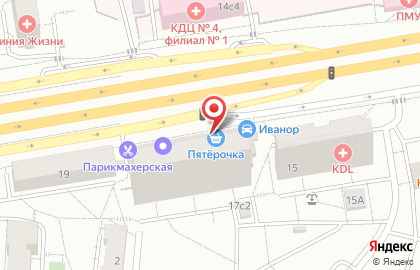 Магазин овощей и фруктов в Москве на карте