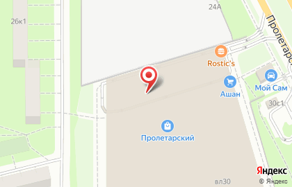 ЧЕТЫРЕ ЛАПЫ на улице Пролетарский на карте