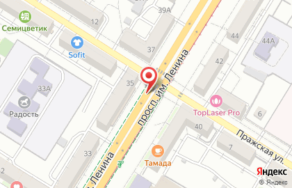 Билборды (6х3 м) от РА Экспресс-Сити на улице им В.И.Ленина 35Р на карте