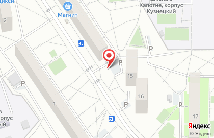 Киоск по продаже хлебобулочных изделий на Алма-Атинской на карте