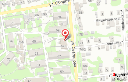 Магазин строительных материалов СтройБери на улице Свердлова на карте
